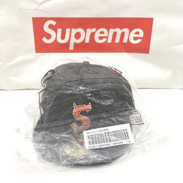 人気第1位
 5/8 [Supreme] and GRADIENT BOX S GG Logo SIZE New ebony Era Brown(7 (AUTHENTIC) LOGO 5/8) 帽子 2