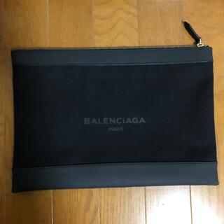 Balenciaga - BALENCIAGA バレンシアガ クラッチバッグ BLACK ブラック レザー