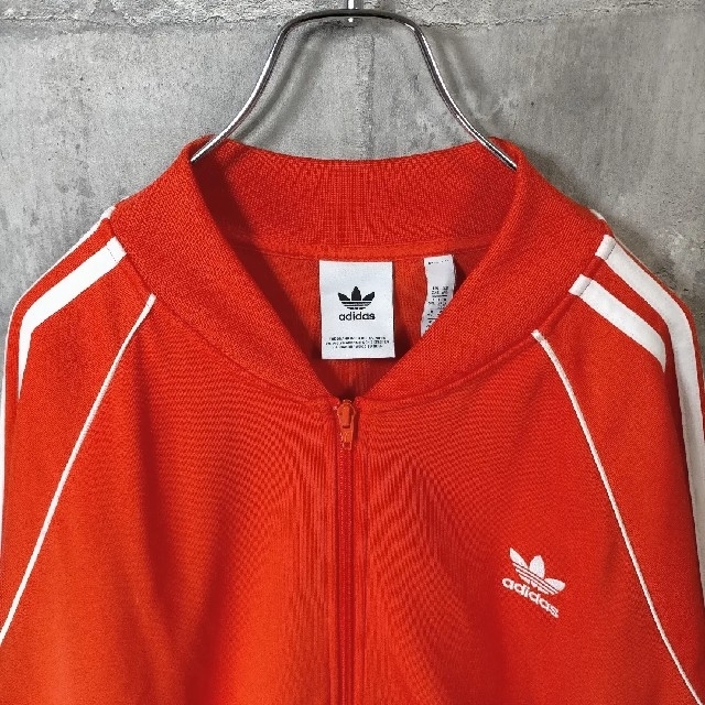 します 希少サイズ 7XL オレンジ系 adidas アディダス トラック