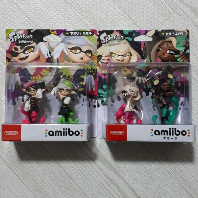 スプラトゥーンamiibo3点セット トリプル テンタクルズ シオカラーズ ...