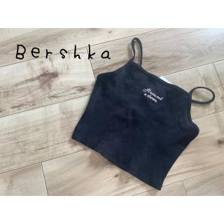 ベルシュカ(Bershka)の【新品タグ付き】Bershka ベルシュカ キャミ ブラック 黒(キャミソール)