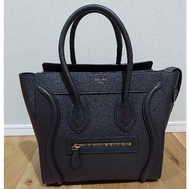 CELINE ラゲージ マイクロ liquorice 流行のアイテム www.skytrac.ca