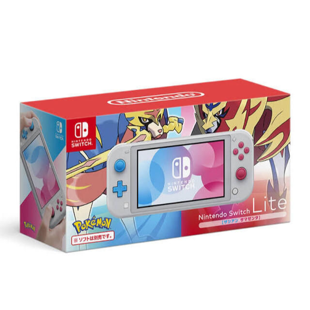 Nintendo Switch - 【空箱】Nintendo ニンテンドースイッチライト ザシアン•ザマゼンタの通販 by タイガームエタイ