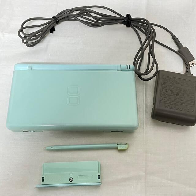 ニンテンドーDS - ds lite アイスブルー 本体 充電器付き【動確