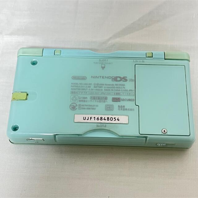 ニンテンドーDS - ds lite アイスブルー 本体 充電器付き【動確