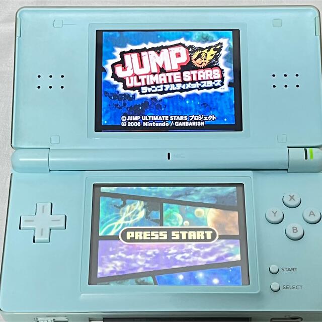 ニンテンドーDS - ds lite アイスブルー 本体 充電器付き【動確