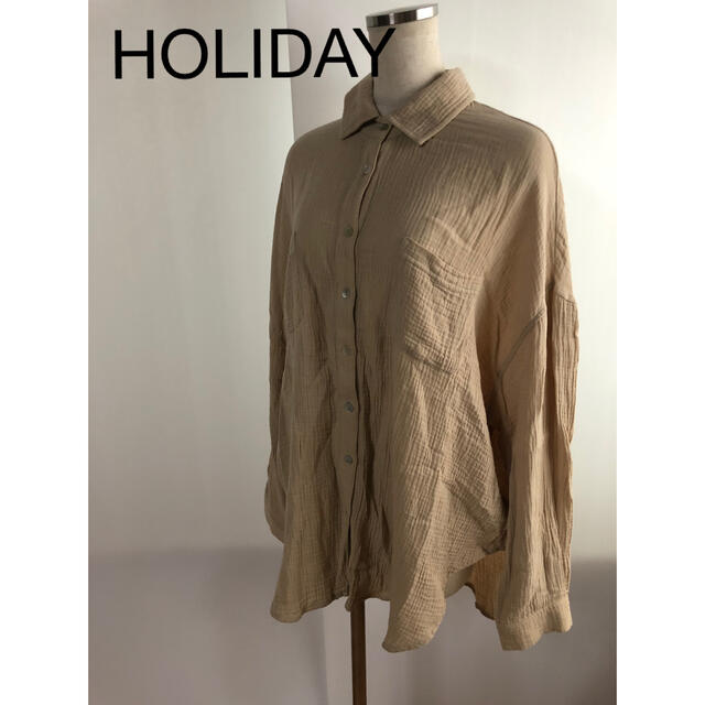 holiday(ホリデイ)のHOLIDAYシャツ(^^)2468 レディースのトップス(シャツ/ブラウス(長袖/七分))の商品写真