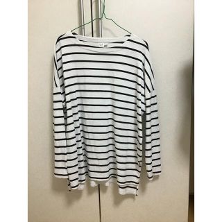 ギャップ(GAP)のGAP ボーダー カットソー 長袖 ボートネック(Tシャツ(長袖/七分))