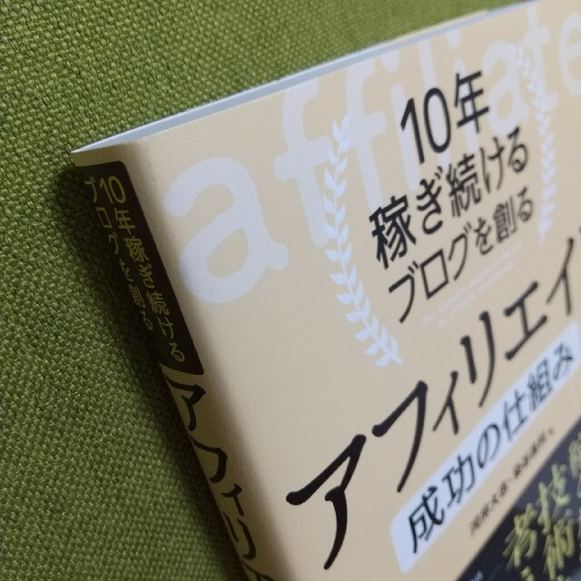 １０年稼ぎ続けるブログを創るアフィリエイト成功の仕組み エンタメ/ホビーの本(コンピュータ/IT)の商品写真