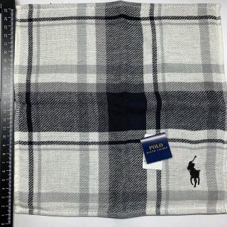 ポロラルフローレン(POLO RALPH LAUREN)の新品未使用タグ付き　ラルフローレン　タオルハンカチ(ハンカチ/ポケットチーフ)