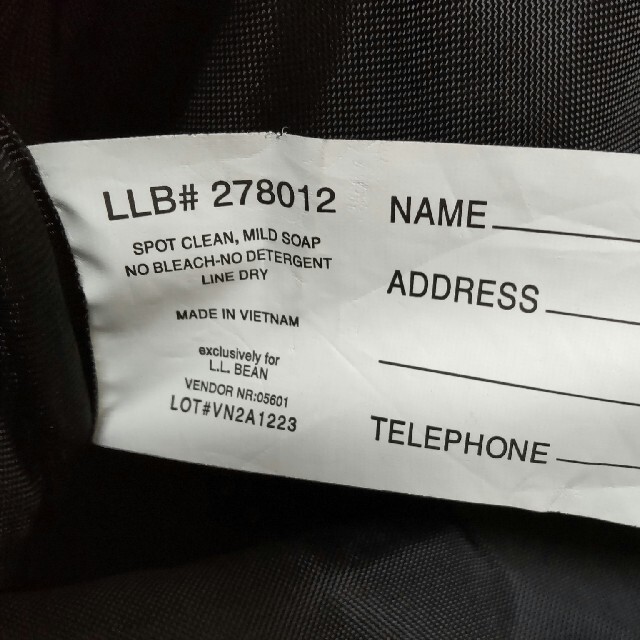 L.L.Bean(エルエルビーン)のL.L.Beanリュック　バッグパック メンズのバッグ(バッグパック/リュック)の商品写真