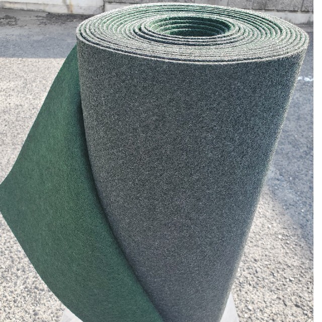 防草シート不織布(グリーン)巾1m×10m 厚み4mm 3
