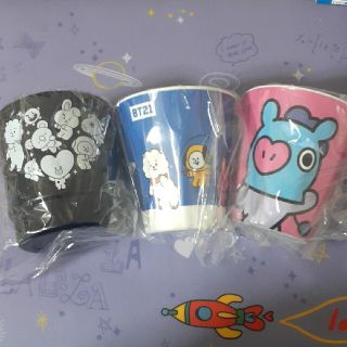 ビーティーイシビル(BT21)のBTS BT21 メラミンカップ 3点(キャラクターグッズ)