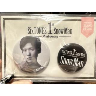Snow Man 缶バッジセット 目黒蓮(アイドルグッズ)