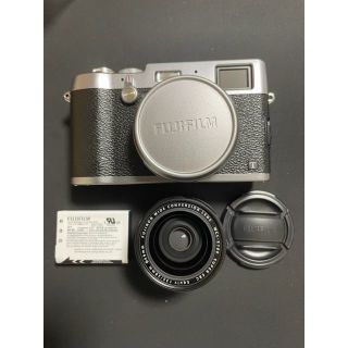 【最終値下】富士フイルムX100T silver ＋WCL-X100セット