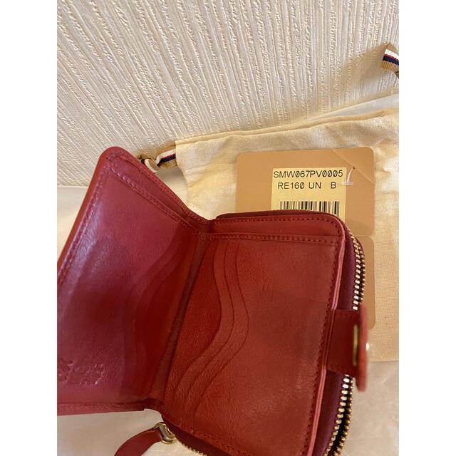 IL BISONTE(イルビゾンテ)のrun2877様専用　イルビゾンテ　二つ折り財布   C0960 レッド　ロッソ レディースのファッション小物(財布)の商品写真