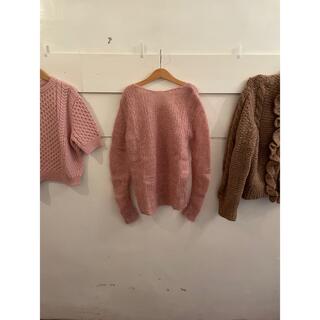 ロンハーマン(Ron Herman)の最終価格🍒🩰💗RonHerman pink knit.(ニット/セーター)