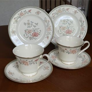 ミントン(MINTON)の【レア美品】ミントン★ジャスミン★シノワズリ　トリオペア(食器)