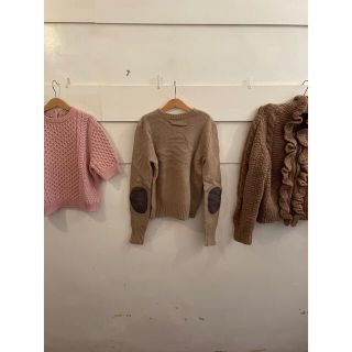 ジルサンダー(Jil Sander)の最終価格🤎🤍JIL SANDER NAVY elbow patch knit.(ニット/セーター)