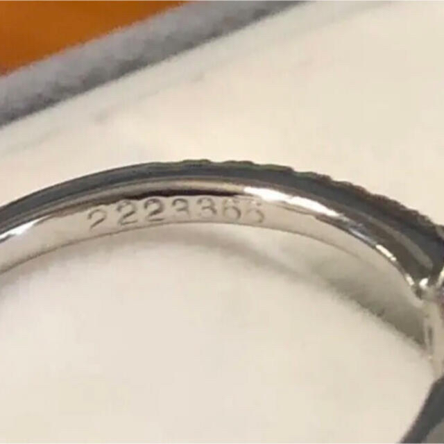 DE BEERS(デビアス)のダイヤモンドリング プラチナ フォーエバーマーク レディースのアクセサリー(リング(指輪))の商品写真
