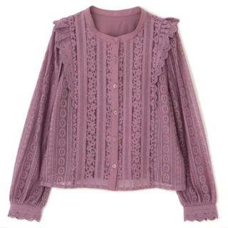 プロポーションボディドレッシング(PROPORTION BODY DRESSING)のフリルブラウス　♡パンダ様専用♡(シャツ/ブラウス(長袖/七分))