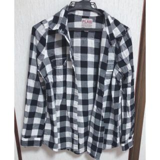 オールドネイビー(Old Navy)のOLD NAVY プレイドシャツ(Tシャツ(長袖/七分))