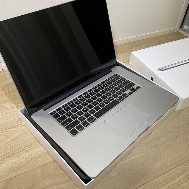 Mac (Apple)(マック)のMacbook pro 15インチ A1398 mid2015 usキーボード スマホ/家電/カメラのPC/タブレット(ノートPC)の商品写真