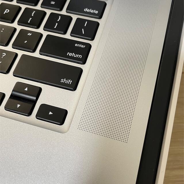 Mac (Apple)(マック)のMacbook pro 15インチ A1398 mid2015 usキーボード スマホ/家電/カメラのPC/タブレット(ノートPC)の商品写真