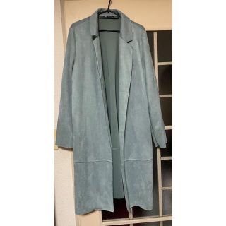 ザラ(ZARA)の専用　ZARA スエード　コート　グレイルワンピース(ロングコート)