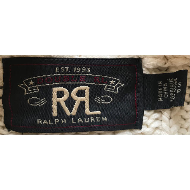 最高のケーブル編み 稀少カラー RRL ショールカラー ニット カーディガン S
