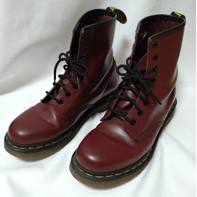 Dr.Martens　ドクターマーチン ショートブーツ -　チェリーレッド