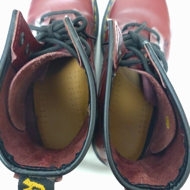 Dr.Martens　ドクターマーチン ショートブーツ -　チェリーレッド レディースの靴/シューズ(ブーツ)の商品写真