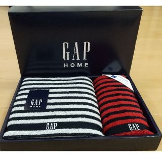 ギャップ(GAP)の新品未使用 GAP バスタオル&ウォッシュタオルセット(タオル/バス用品)