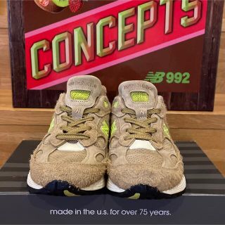 New Balance - 中古‼️Concepts × new balance 992 25.0cmの通販 by