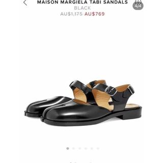 再値下げしました！ Maison Margiela 2021SS Tabiフラットサンダル サンダル