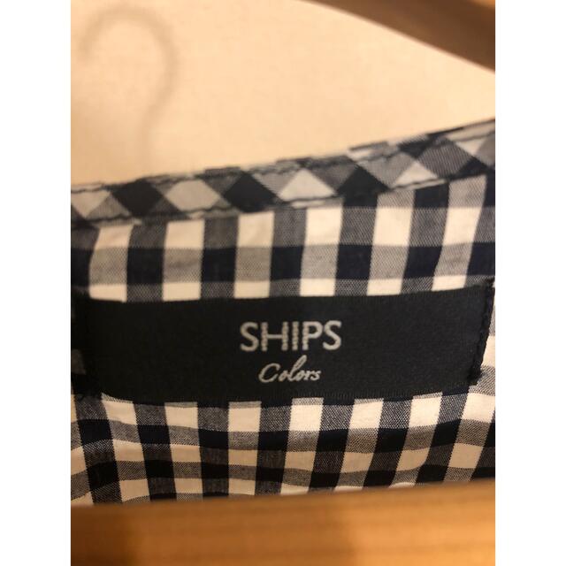 SHIPS(シップス)のSHIPS ギンガムチェックノースリーブ レディースのトップス(シャツ/ブラウス(半袖/袖なし))の商品写真