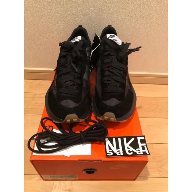 【sacai当選】NIKE sacai VaporWaffle 黒 27.5