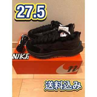 サカイ(sacai)の【sacai当選】NIKE sacai VaporWaffle 黒 27.5(スニーカー)