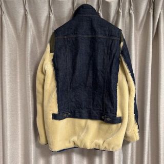 sacai - sacai × apc SHEARING PUFFER JACKET 定価15万の通販 by ...