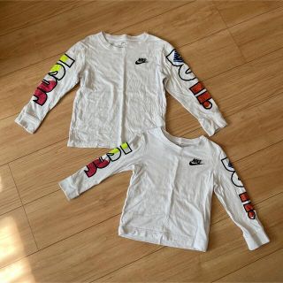 ナイキ(NIKE)のNIKE JUSTDOIT ロゴロンT 5歳〜6歳　専用出品(Tシャツ/カットソー)