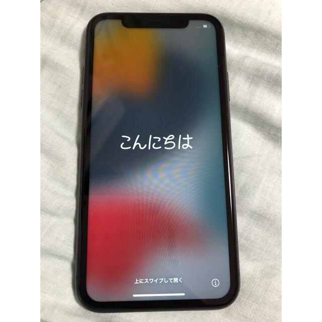 iPhone11 64GB black Apple スマホ/家電/カメラのスマートフォン/携帯電話(スマートフォン本体)の商品写真