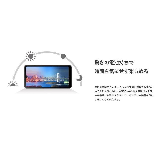 SONY(ソニー)の【新品未使用】Xperia Ace Ⅲ  SIMロック解除済♪ スマホ/家電/カメラのスマートフォン/携帯電話(スマートフォン本体)の商品写真