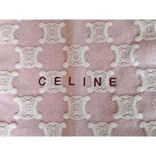 セリーヌ(celine)の【CELINE】ブランケット マカダム柄 綿毛布(毛布)