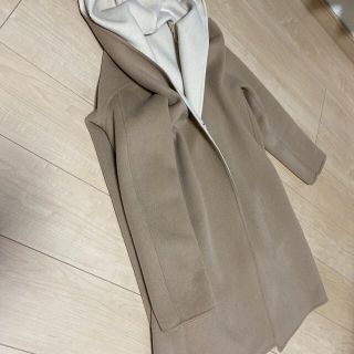 ユニクロ(UNIQLO)のユニクロ フード付きコート最終価格⚠️(ロングコート)