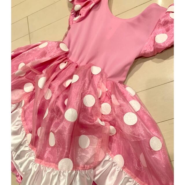 Disney(ディズニー)のミニーマウスドレス　コスチューム キッズ/ベビー/マタニティのキッズ服女の子用(90cm~)(ドレス/フォーマル)の商品写真