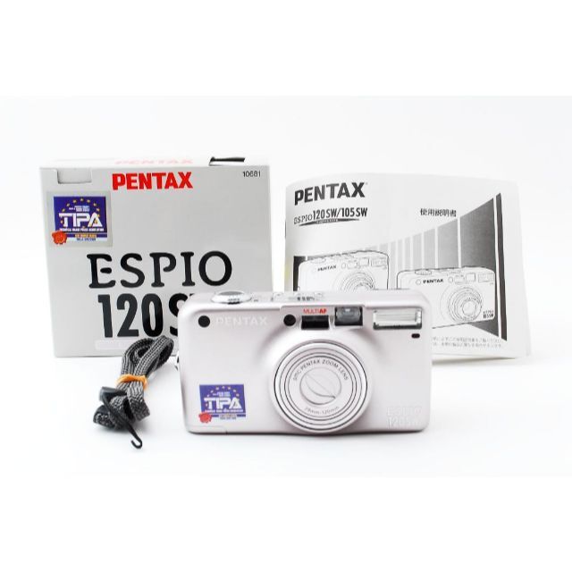 PENTAX - ☆美品☆PENTAX ESPIO 120SW 元箱付き フィルムカメラ F046の ...