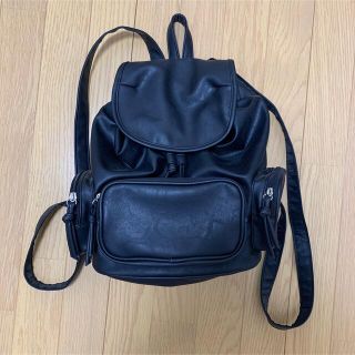 ウィゴー(WEGO)の黒色　リュック(リュック/バックパック)