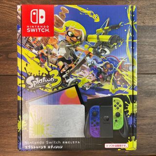 ニンテンドースイッチ(Nintendo Switch)の【新品・即発送】Nintendo Switch 有機ELスプラトゥーン3(家庭用ゲーム機本体)