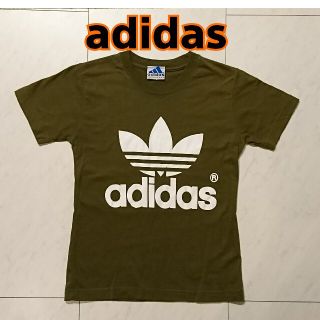 アディダス(adidas)の【美品】adidas 半袖Tシャツ 半袖 アディダスTシャツ  トレフォイルロゴ(Tシャツ(半袖/袖なし))