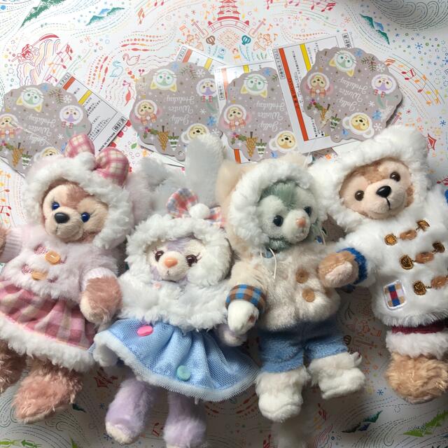 ダッフィー&フレンズ ウィンターホリデー ぬいぐるみバッジ | mlandia.cl